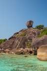 The clear water and rocks of Ko Miang island Phang Nga-Thailand Art Print
